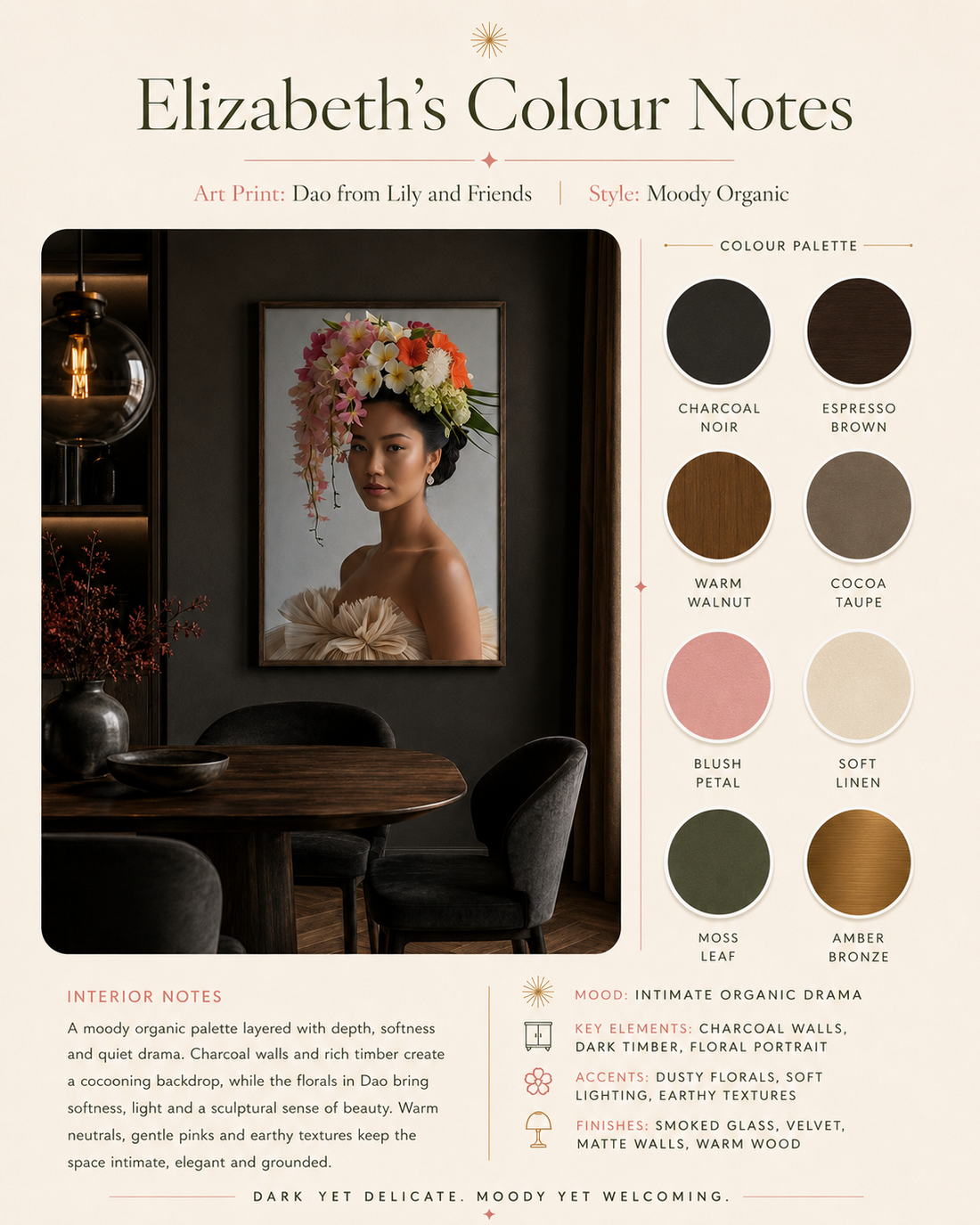Dark Yet Delicate: Styling with Dao