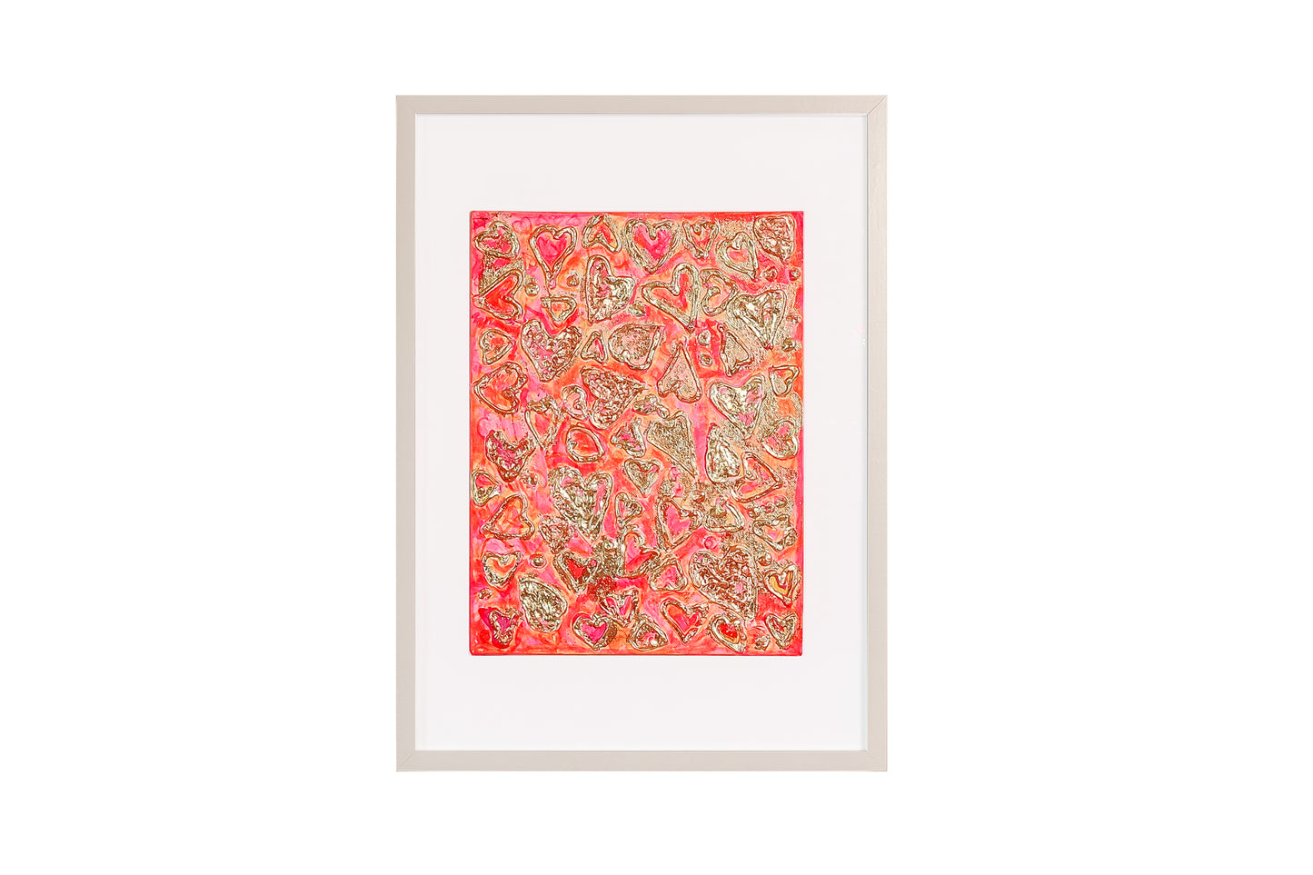 Love is Love Series | Pop Abstract | Mixed Media on Canvas | Elizabeth Marshall Original SOLD