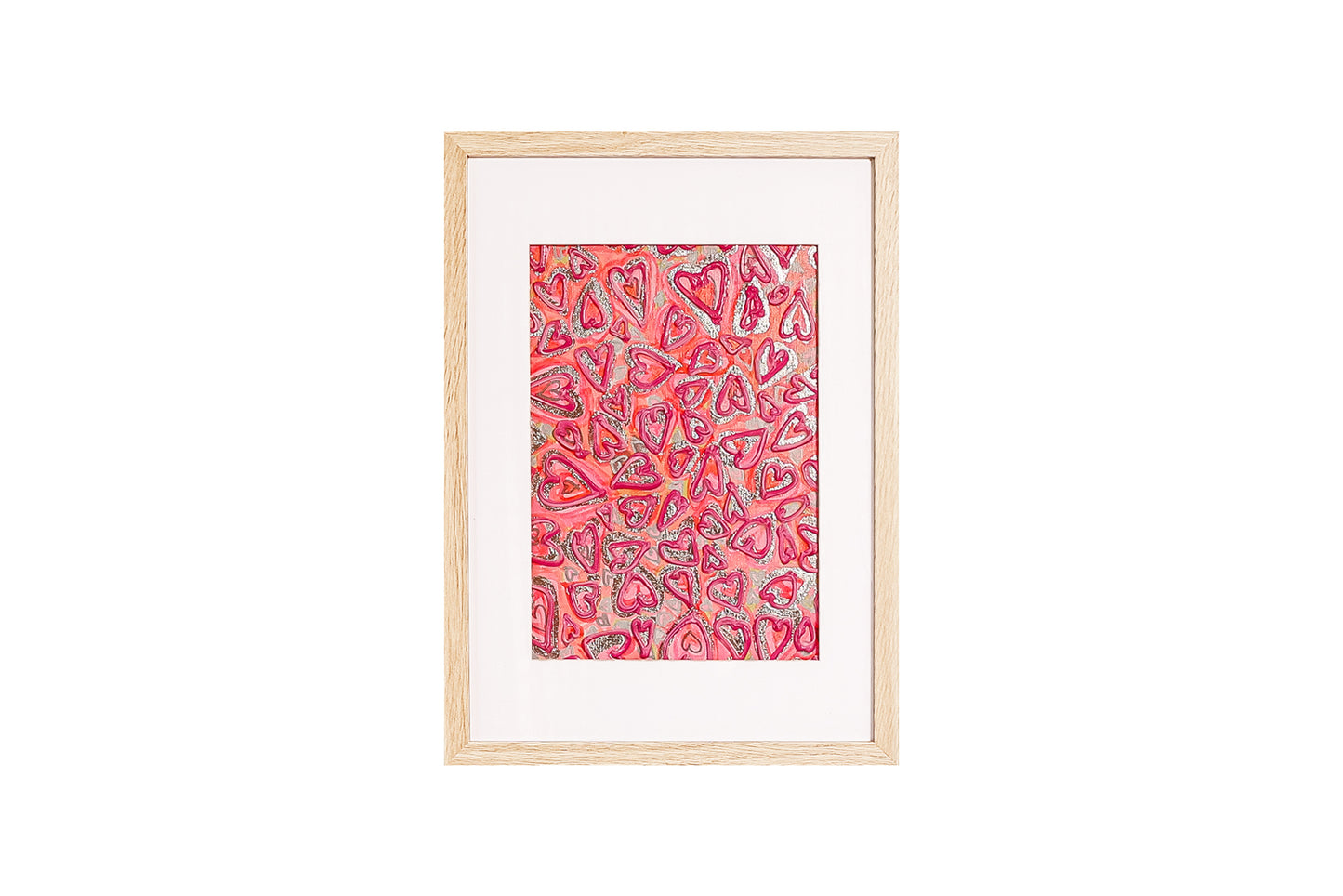 Love is Love Series | Pop Abstract | Mixed Media on Canvas | Elizabeth Marshall Original SOLD