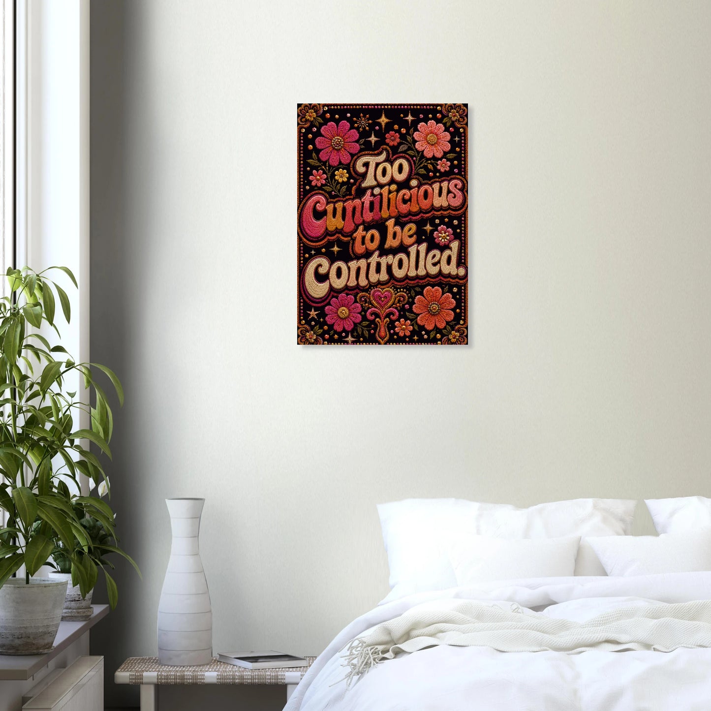 Bold feminist art print from the Dangerous Women series.