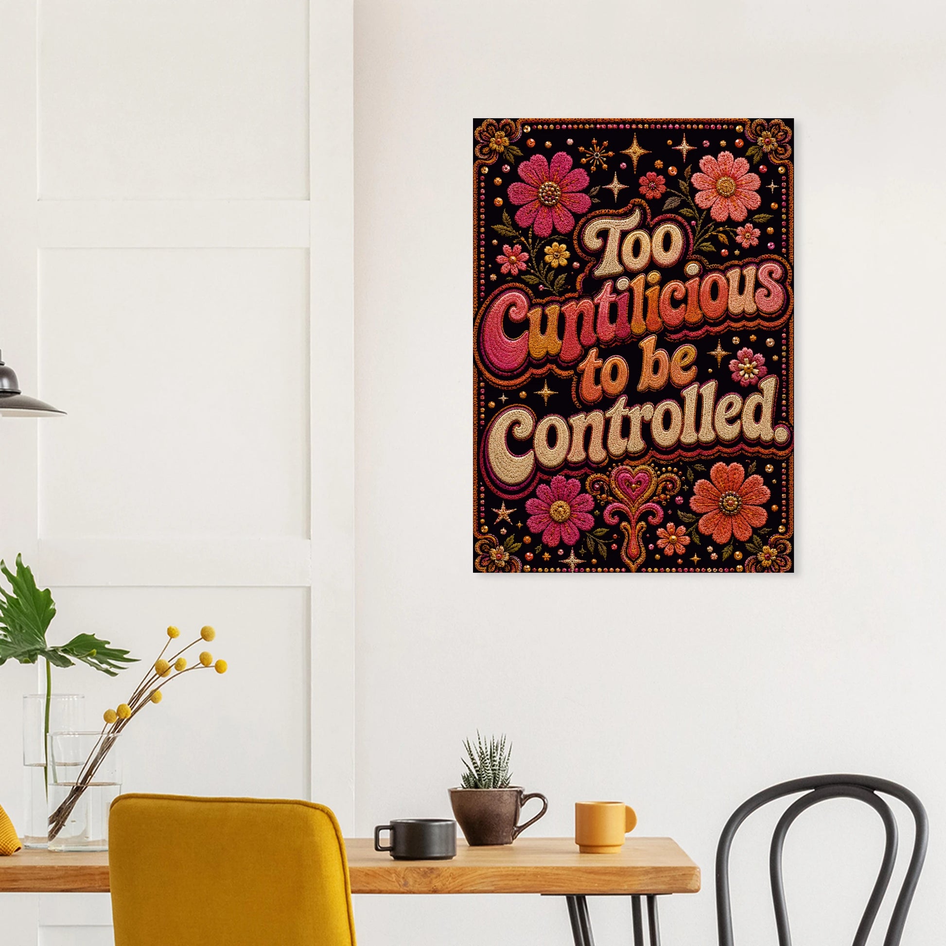 Bold feminist art print from the Dangerous Women series.