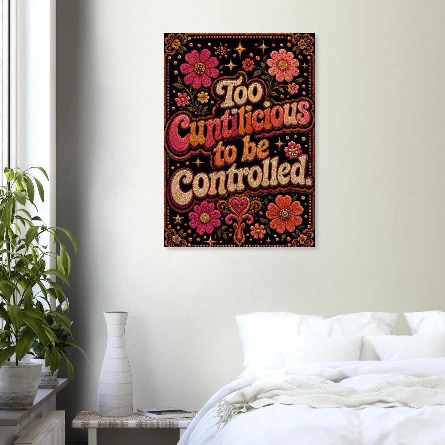 Bold feminist art print from the Dangerous Women series.