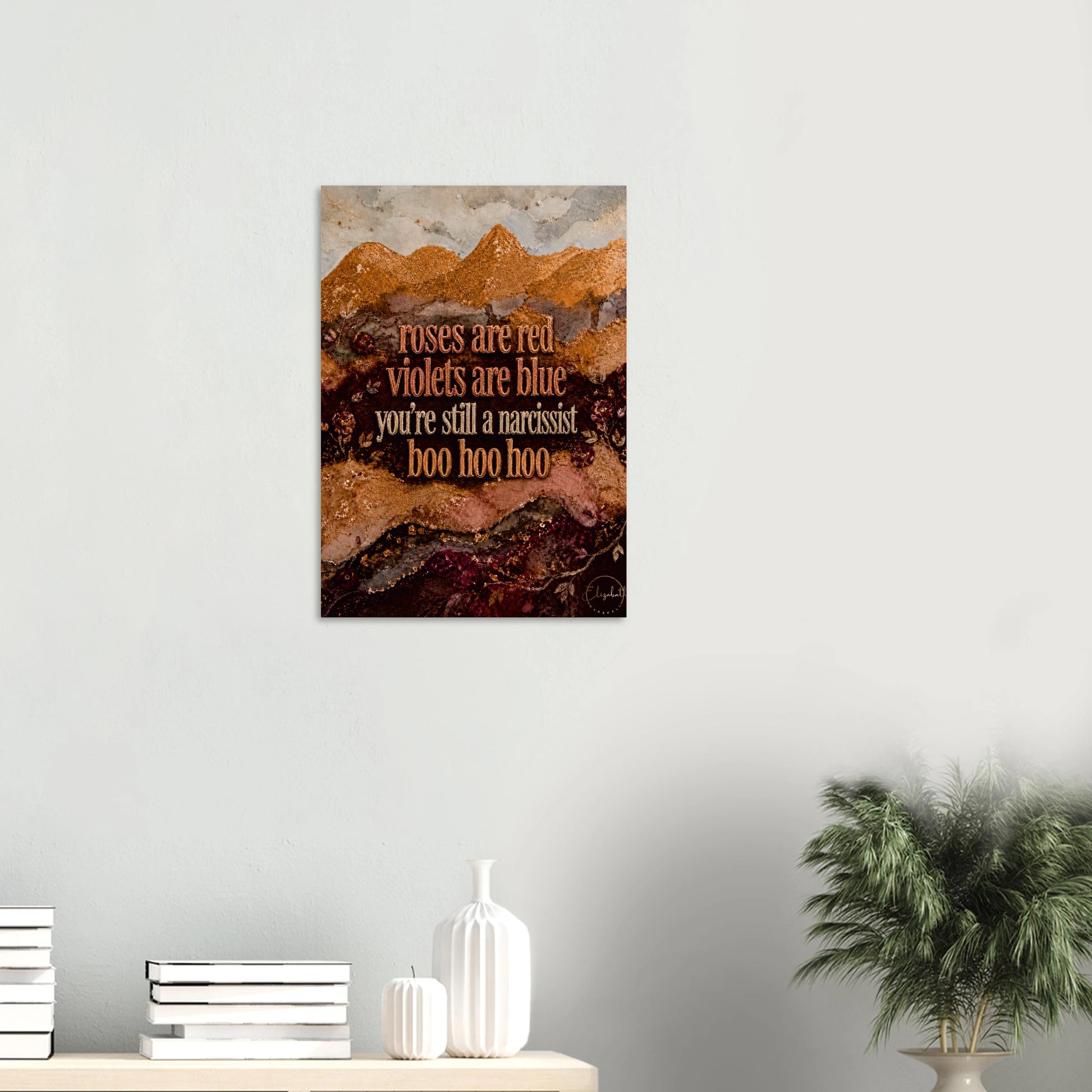 A bold feminist art print from the Dangerous Women Like Pollyanna series. For the woman who survived, rose, and refused to stay small. Surviving a narcissist.