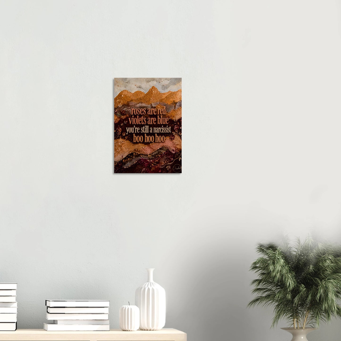 A bold feminist art print from the Dangerous Women Like Pollyanna series. For the woman who survived, rose, and refused to stay small. Surviving a narcissist.