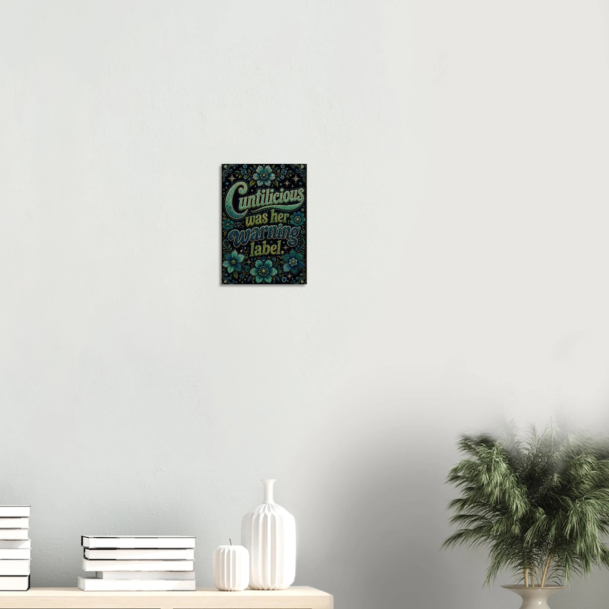 Retro cool feminine power artwork  size A4 
