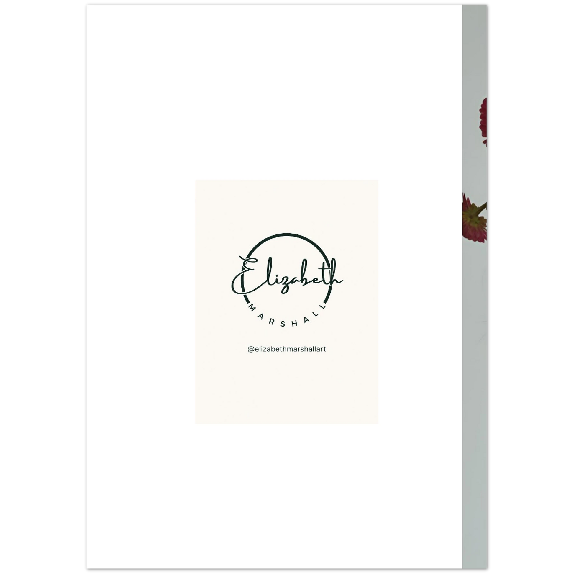 back of card 