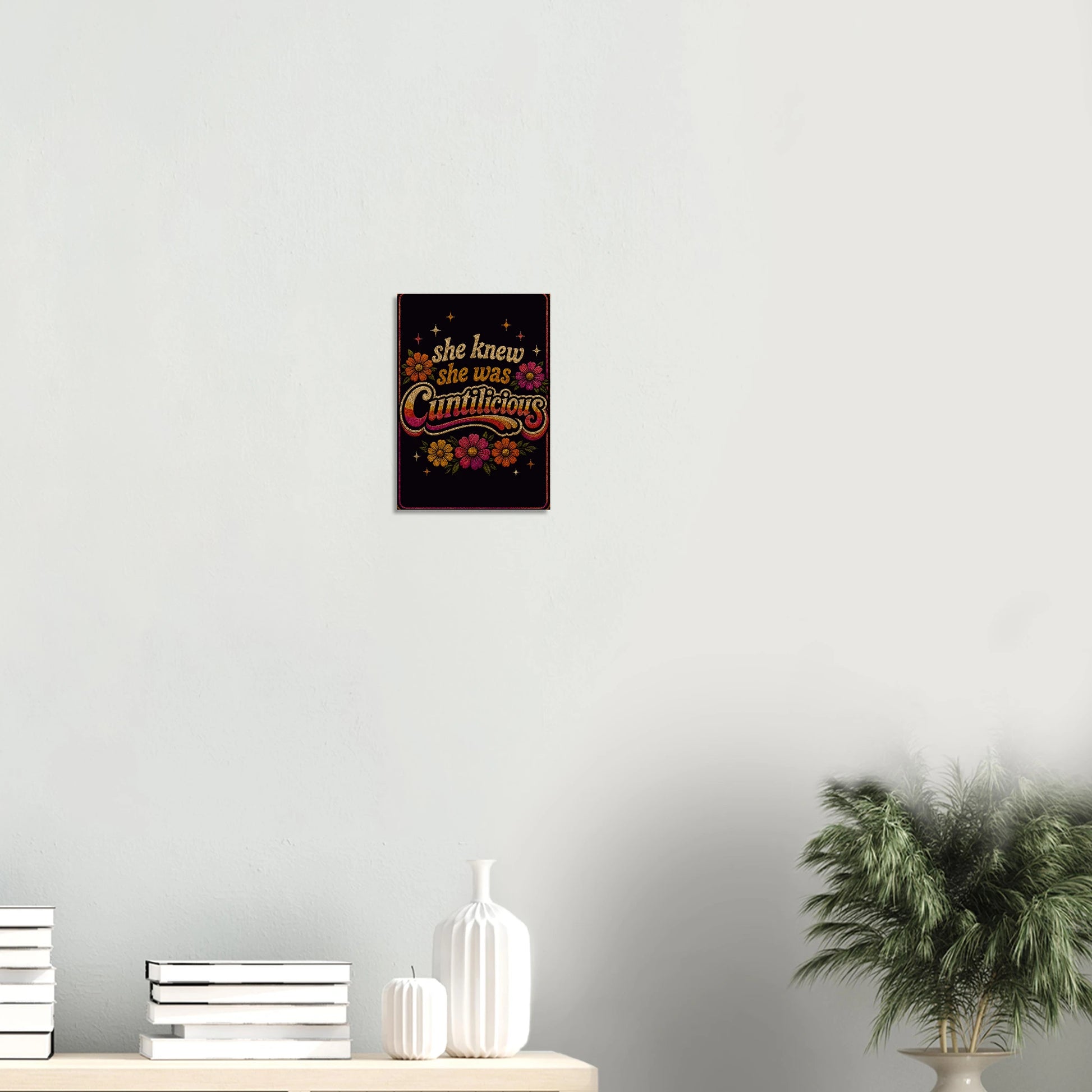Bold feminist art print from the Dangerous Women series.
