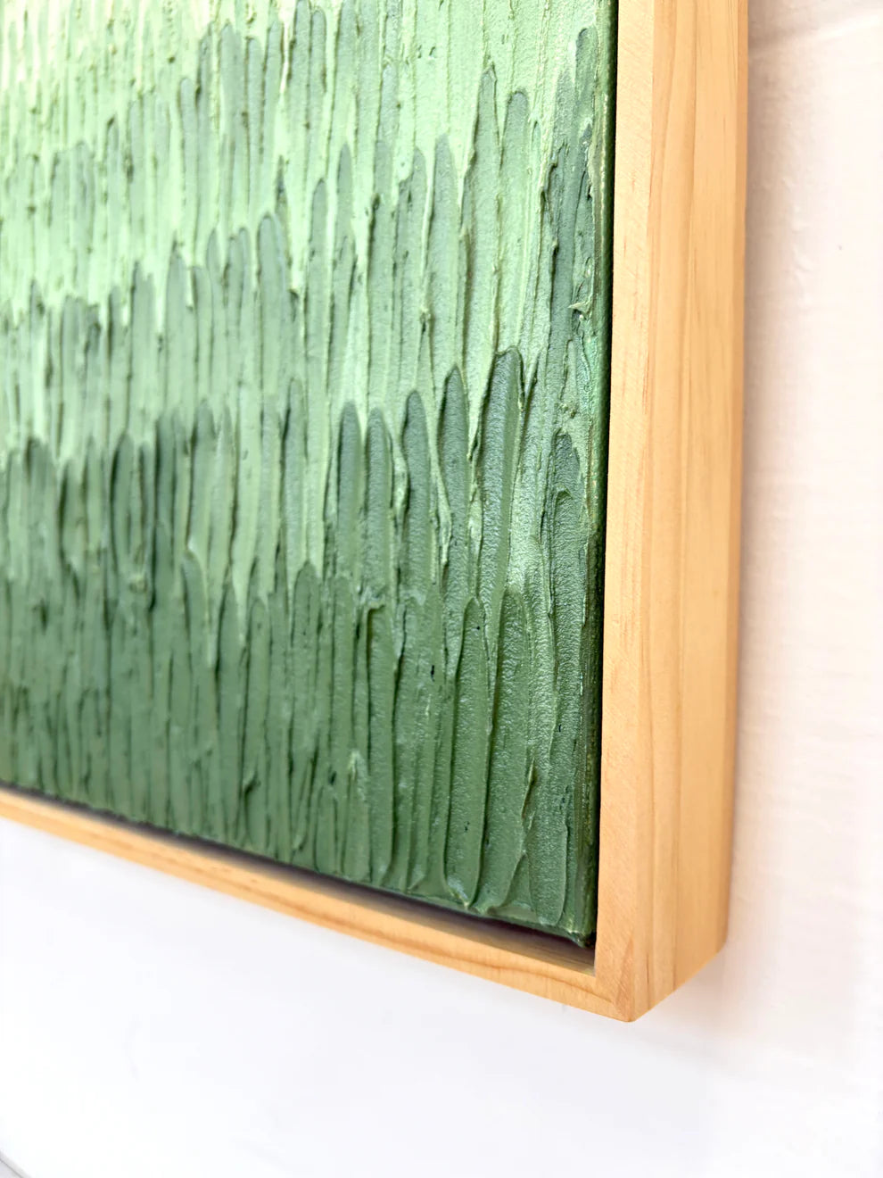 Grass is Greener | Organic Abstract | Acrylic on Canvas | Elizabeth Marshall Original SOLD
