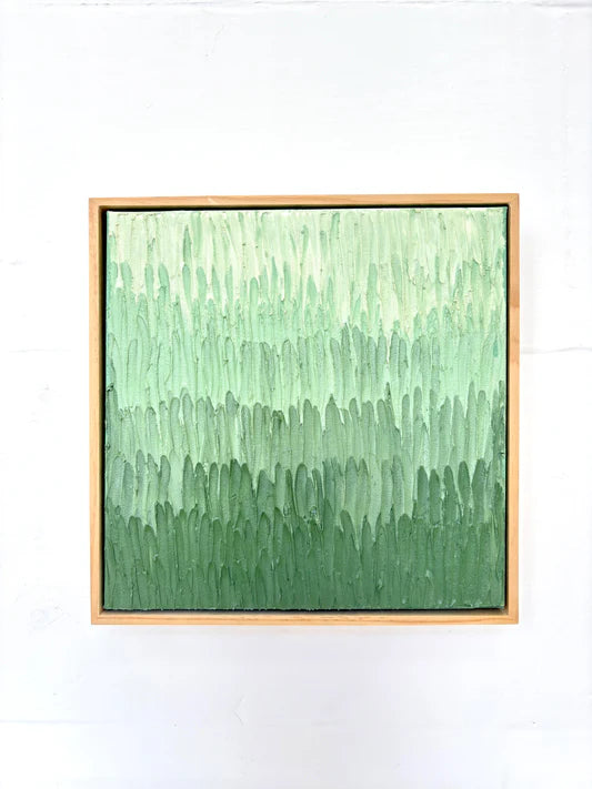 Grass is Greener | Organic Abstract | Acrylic on Canvas | Elizabeth Marshall Original SOLD