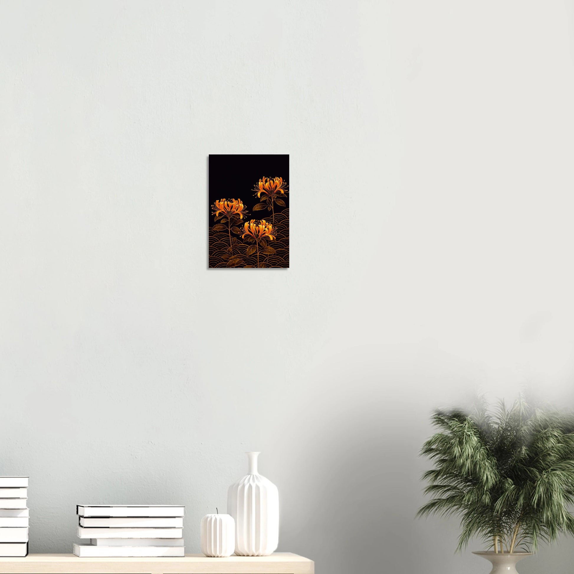 Honeysuckle art print by elizabeth marshall 