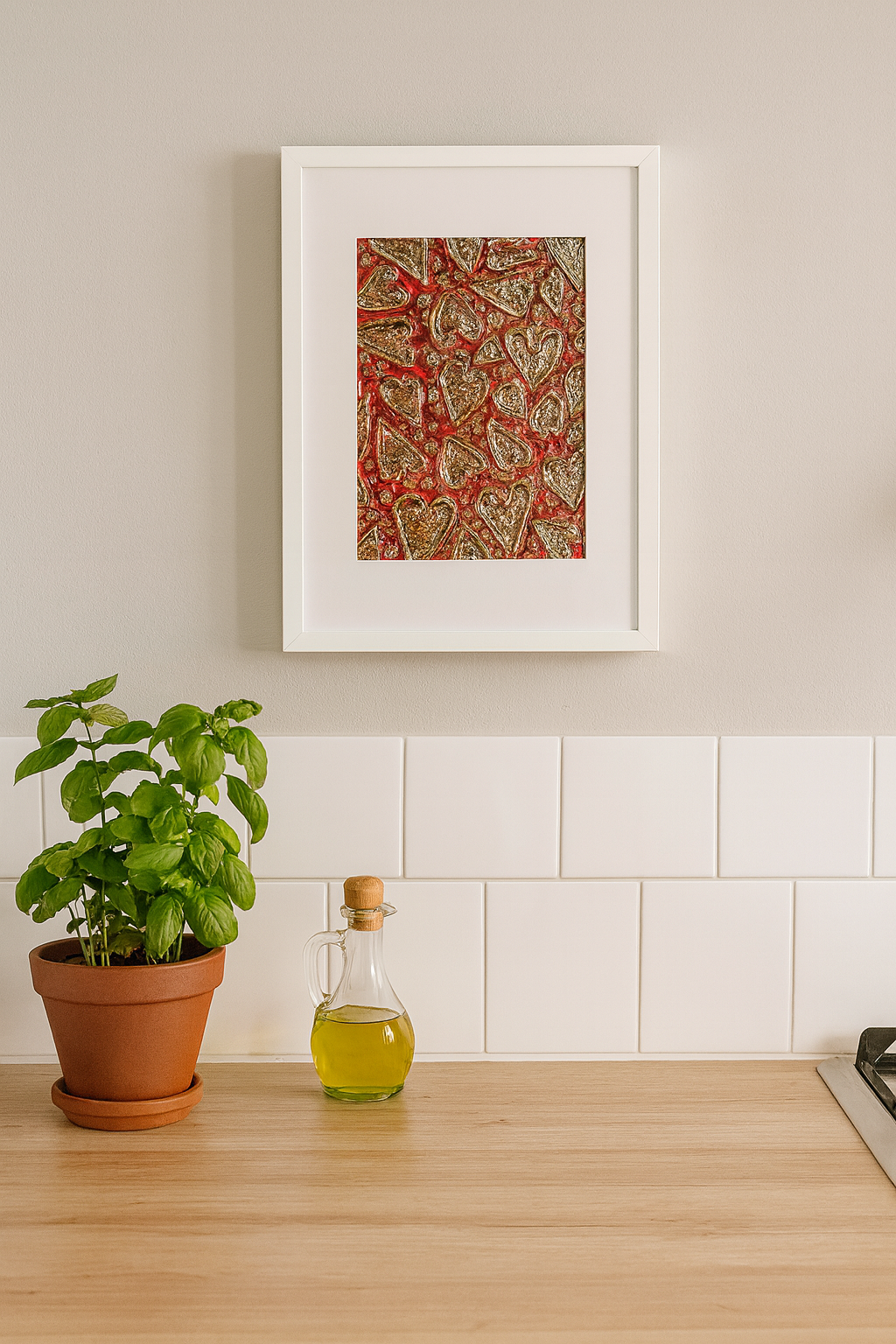 Love is Love Series | Pop Abstract | Mixed Media on Canvas | Elizabeth Marshall Original SOLD