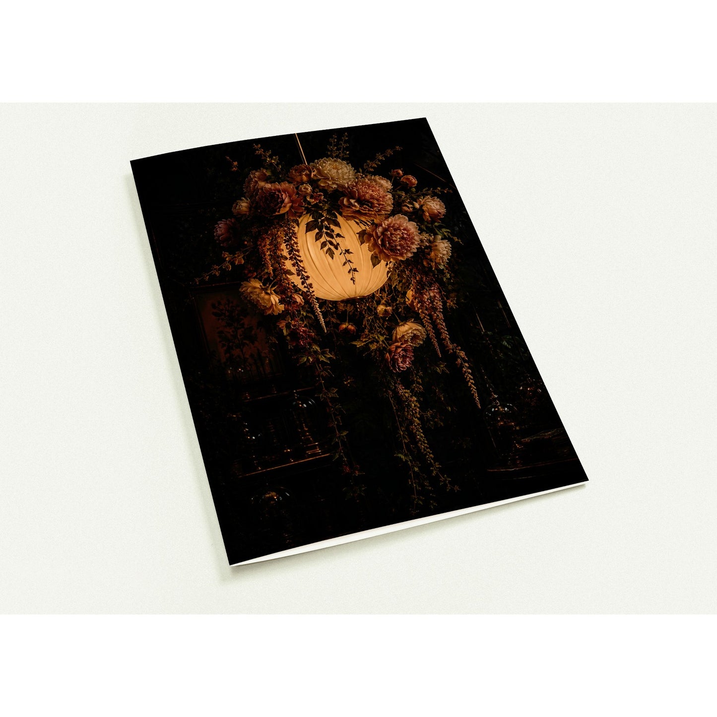 moon orb light card