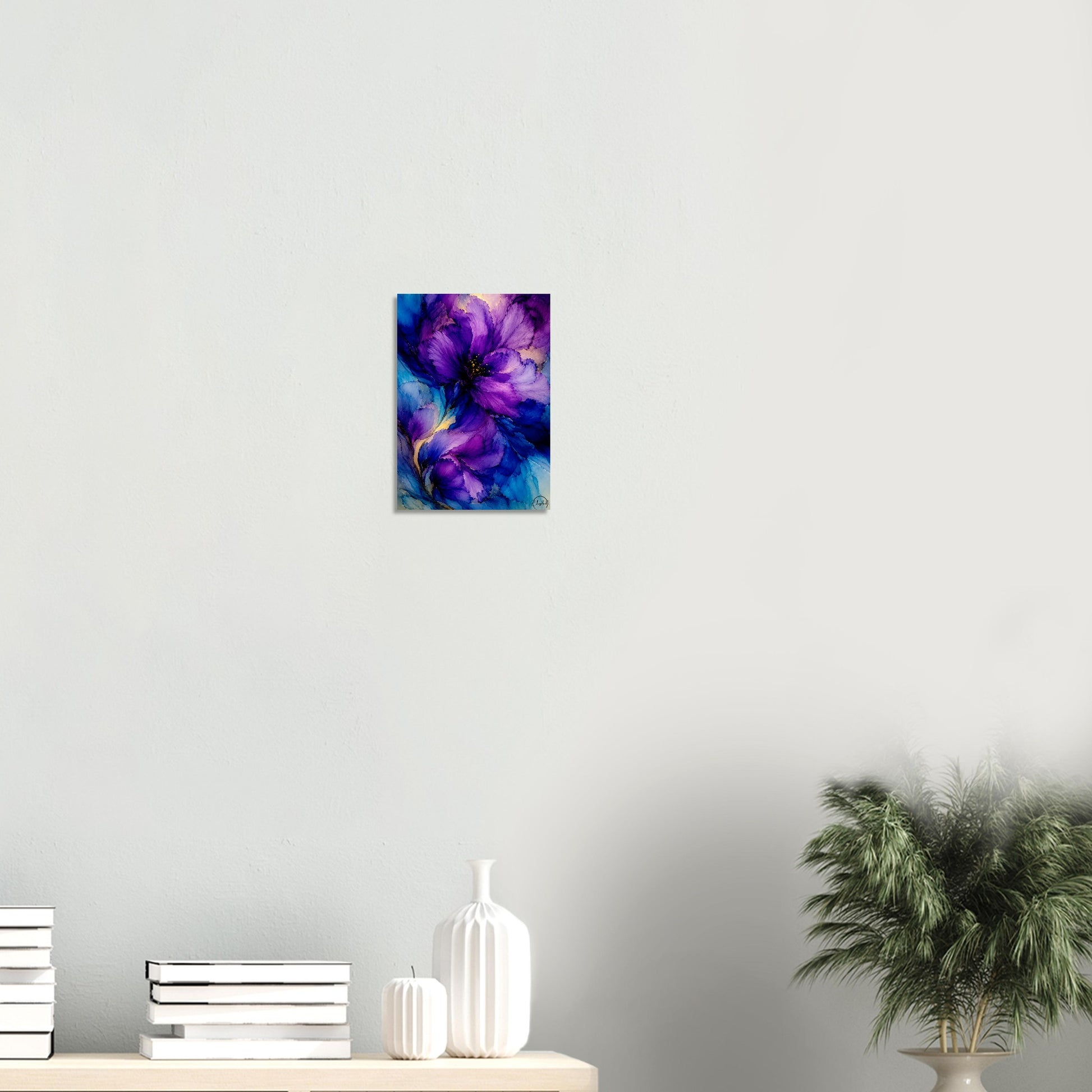 passion flows art print A4