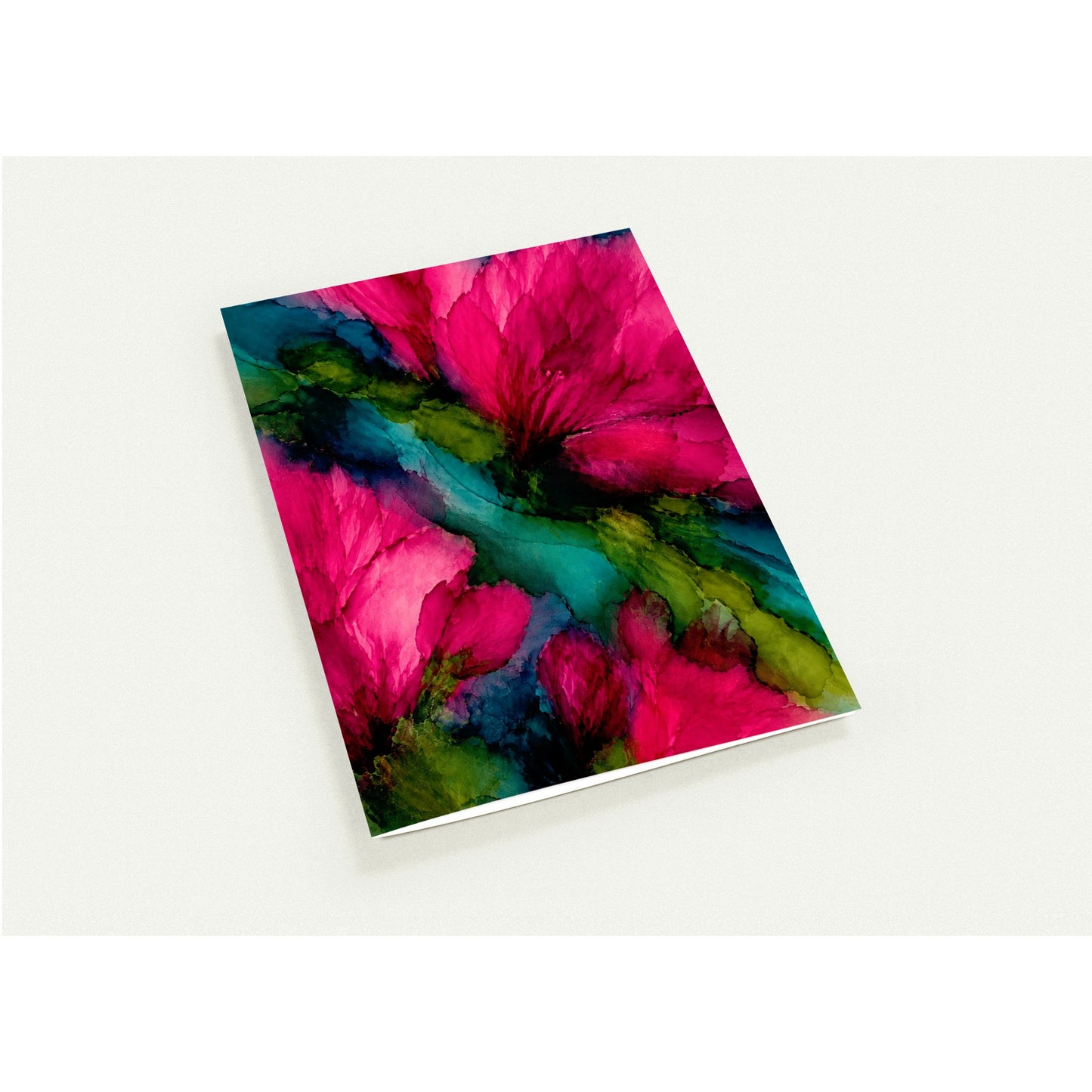 Ten note cards that feel like a tiny gallery in an envelope. Rich, moody florals, deep jewel tones, and the kind of lush, layered colour that makes a handwritten note feel like a gift before it's even opened. These are the cards for people who believe that stationery should be as beautiful as the words inside.