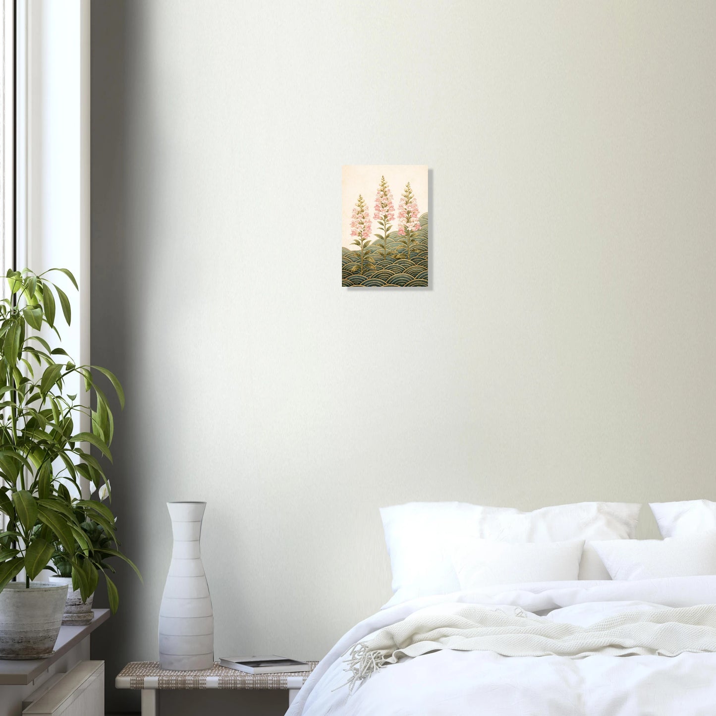 Glorious Snapdragons Rejoice is a print that brings calm into a room. 