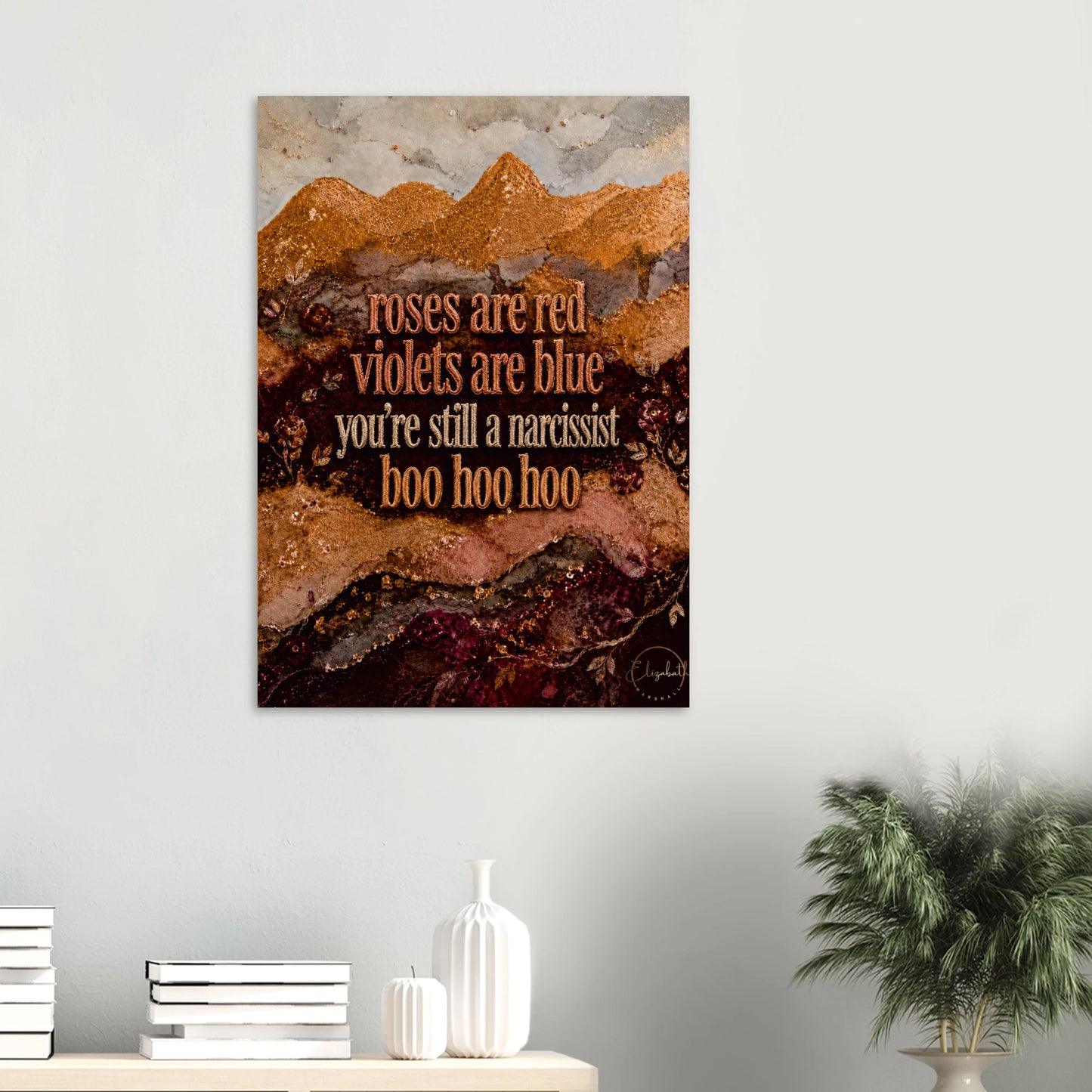 A bold feminist art print from the Dangerous Women Like Pollyanna series. For the woman who survived, rose, and refused to stay small. Surviving a narcissist.